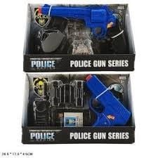 Поліцейський набір пістолет значок кобура в коробці 26*17*4см 625-8-9 Китай