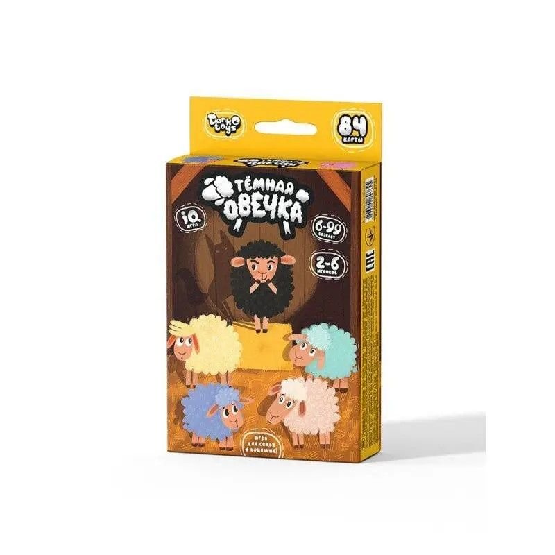 Настільна гра Темна вівця рос у коробці 13*9*2см TO-01-01 danko toys