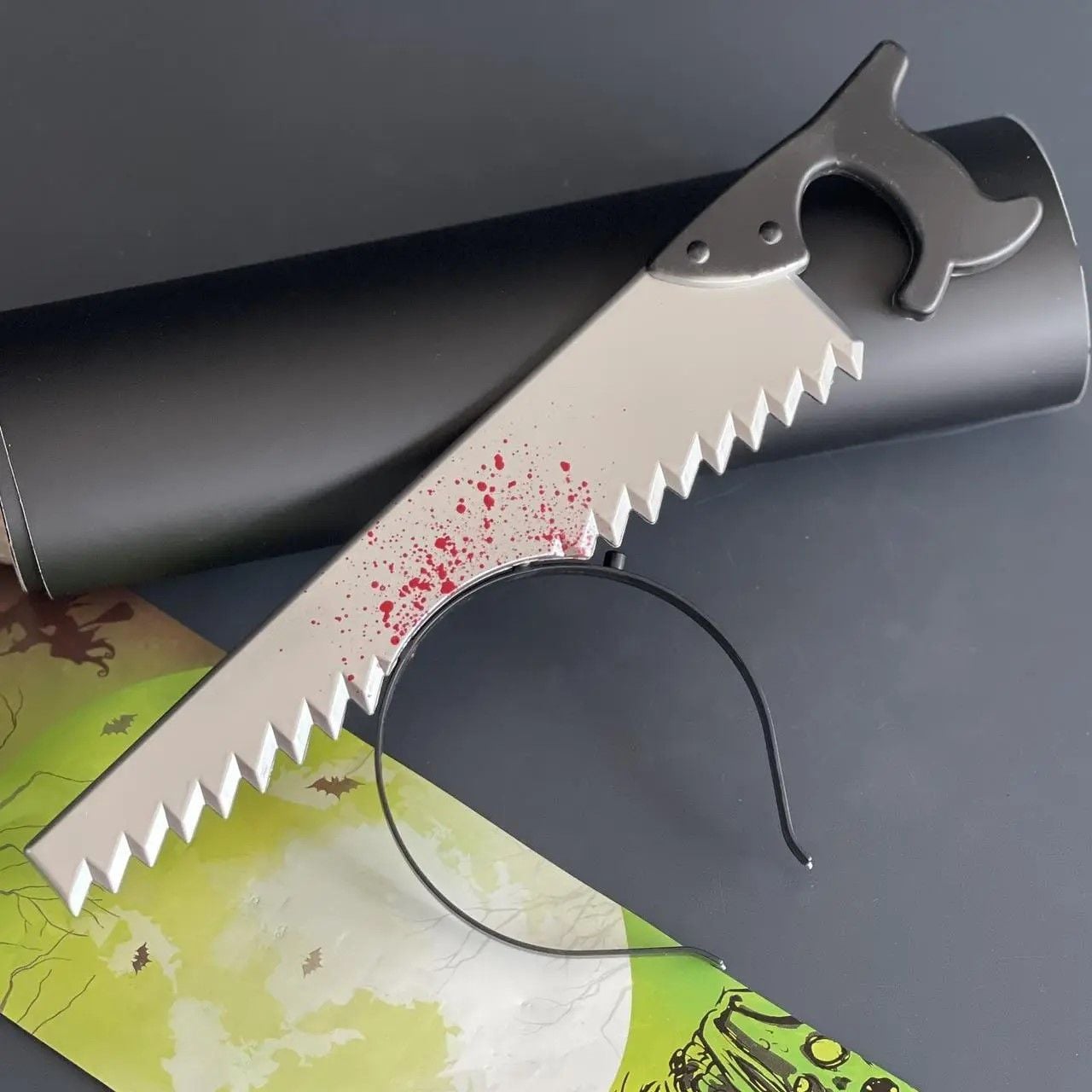 Обруч Пилка в голові 33см в пакеті MA-24-528 Китай