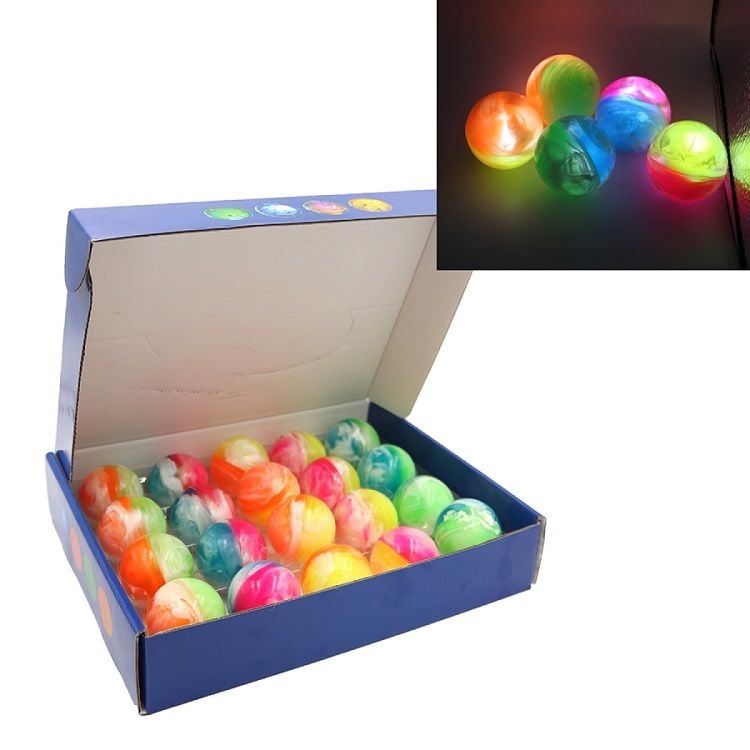 М'яч стрибунець 4,5см світло асорті неон/мрамор/перламутр 9711-12-14 Josefotten