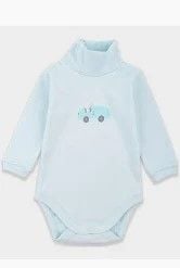 Боді з довгим рукавом р92 бавовна ментол 552-1109-92 Фламінго 92-52р