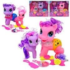 Поні Little Pony 2шт аксесуари коробка 22*20*8cм 907-6 Китай