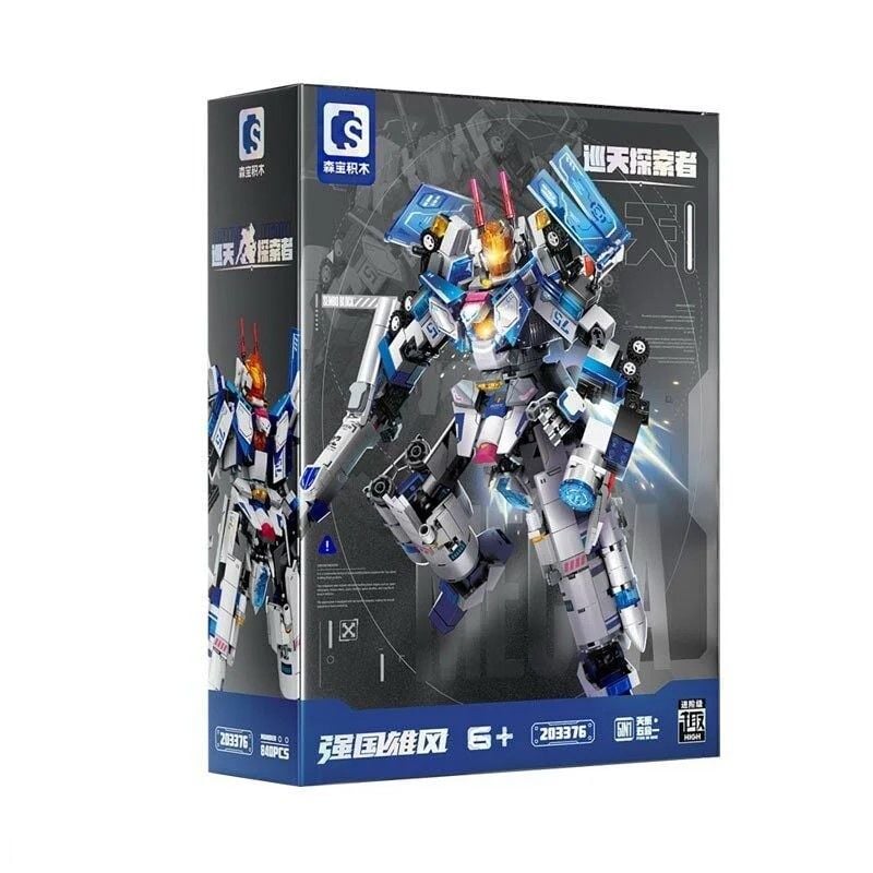 Констрктор 840ел Трансформер 5фігурк у коробці 28*38*11см 203376 Китай