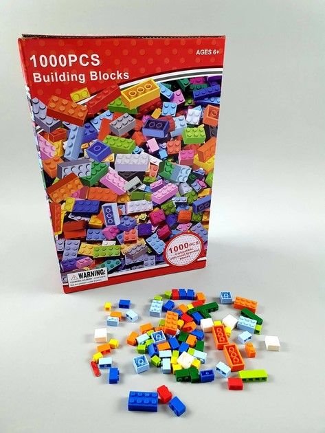 Конструктор 1000дет інструкція в коробці 24*35*10см 10800A Blocks