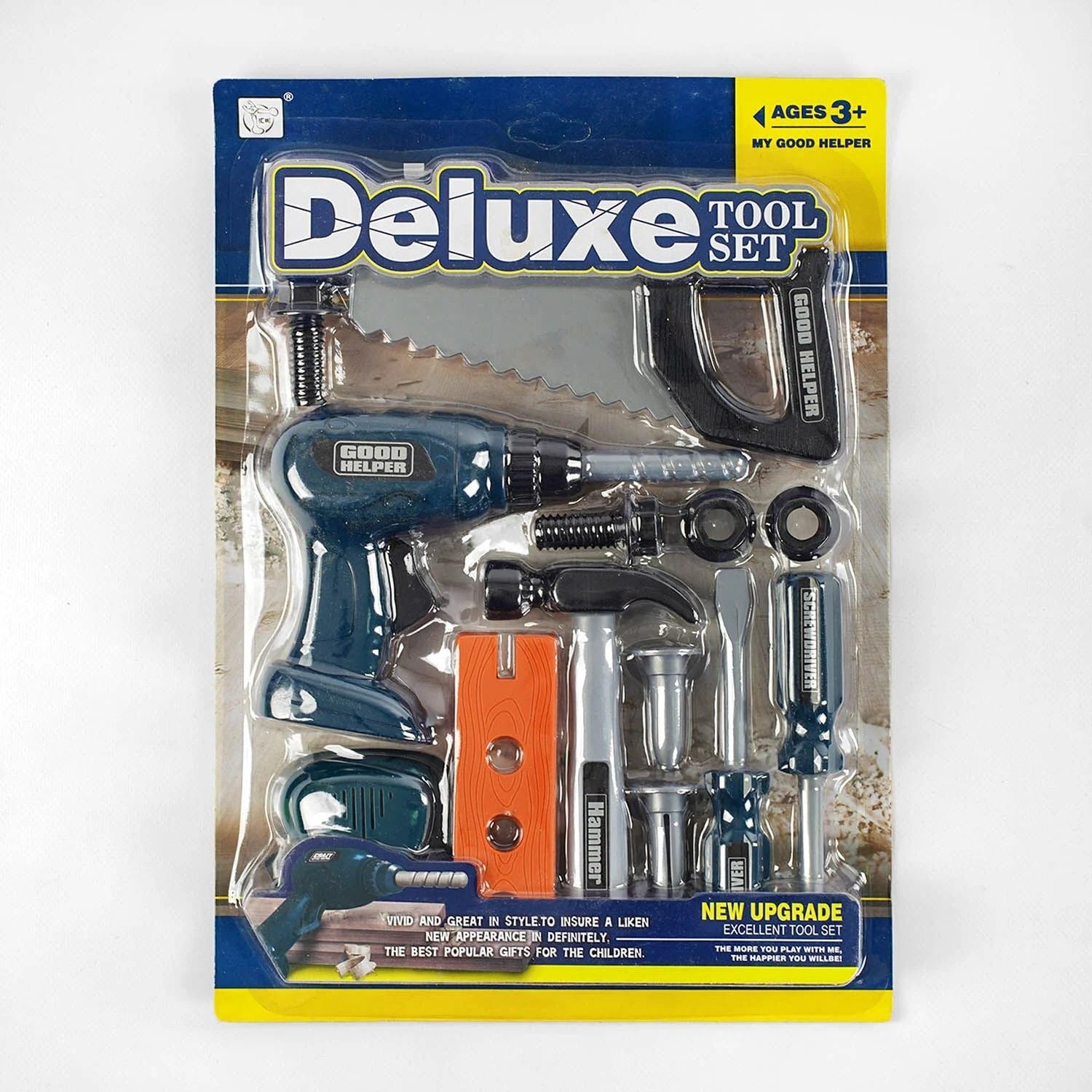 Інструменти набір Deluxe Tool Set 13 елементів на планшеті 38*27*4см 3266-Q1 Китай