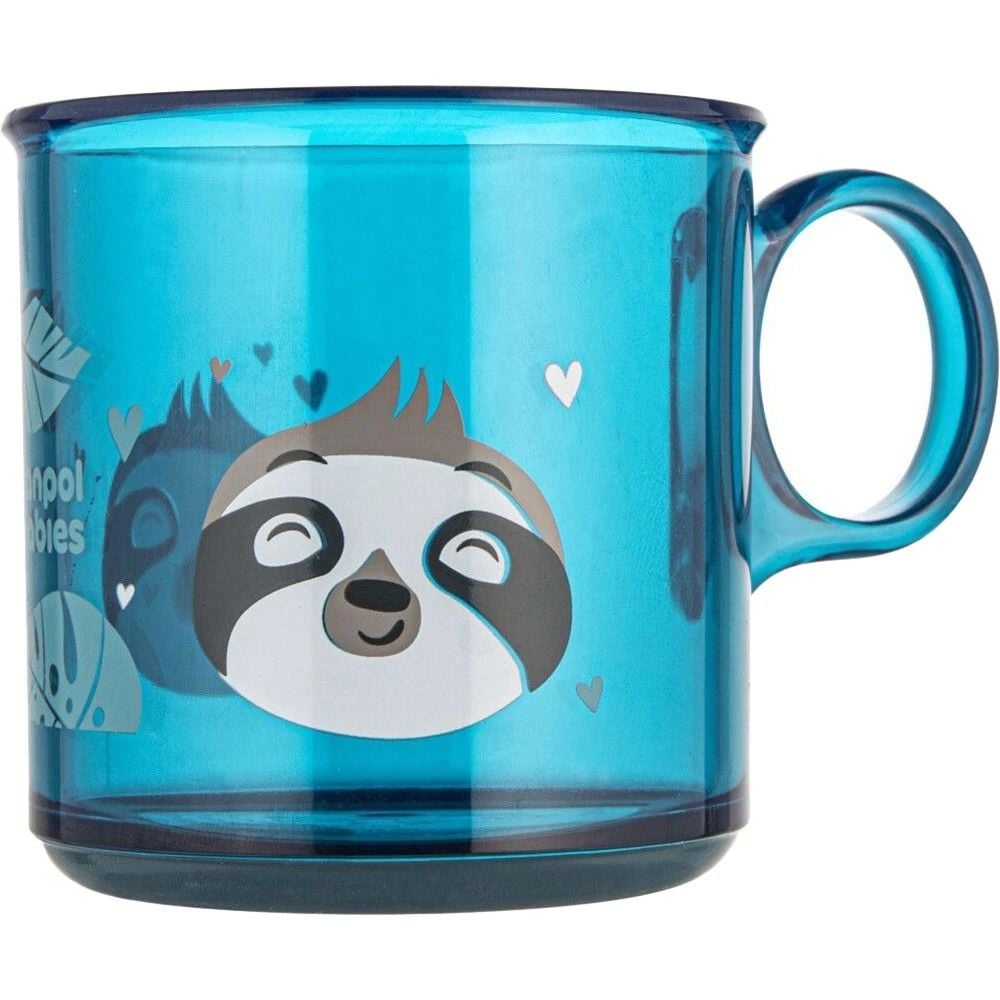 Canpol babies Кружка антипідслизгова EXOTIC ANIMALS - бірюзова 2/100_tur2 canpol