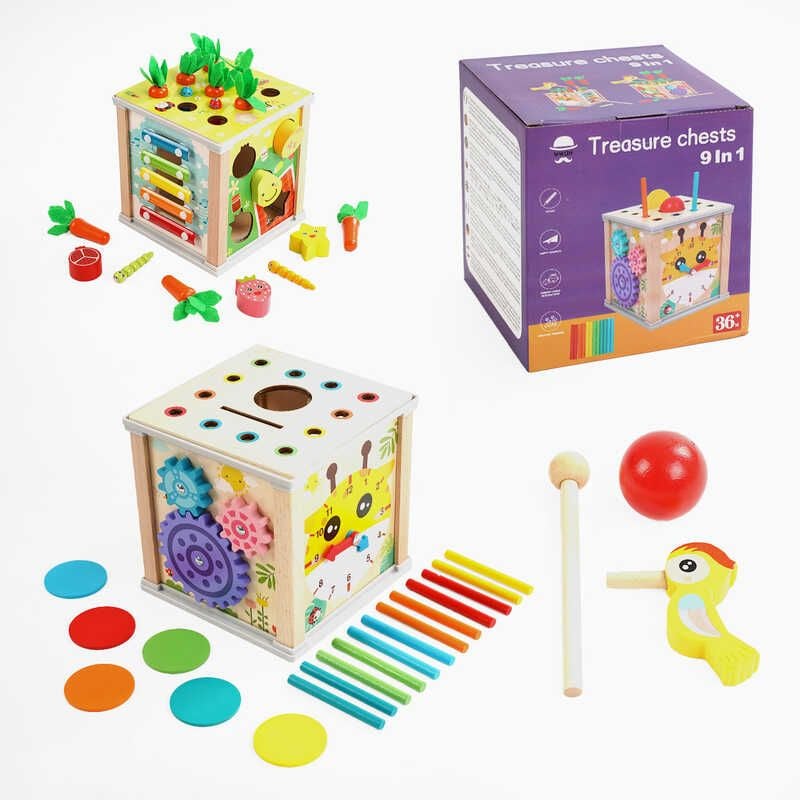 Куб логічний каталка годинник сортер у коробці C68358 Китай