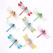 Наліпки кімната декор 3D Стрекоза 2125 Китай