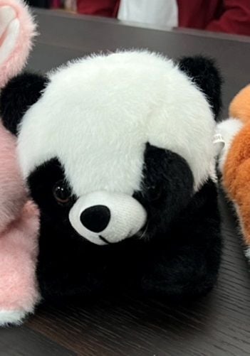 М'яка іграшка Панда браслет на руку 23см хутро C48505 Китай
