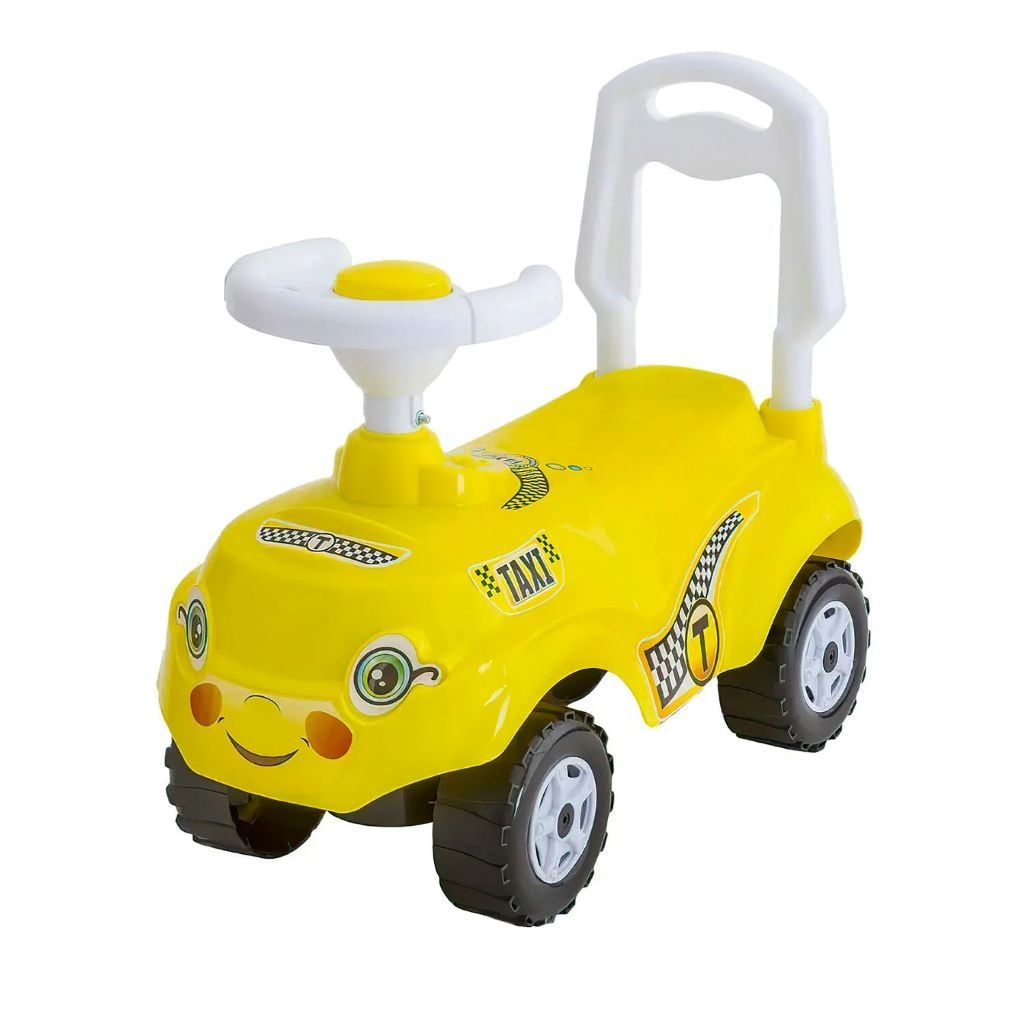 Толокар машина Мікрокар Таксі жовтий пластик 157-жов Оріон