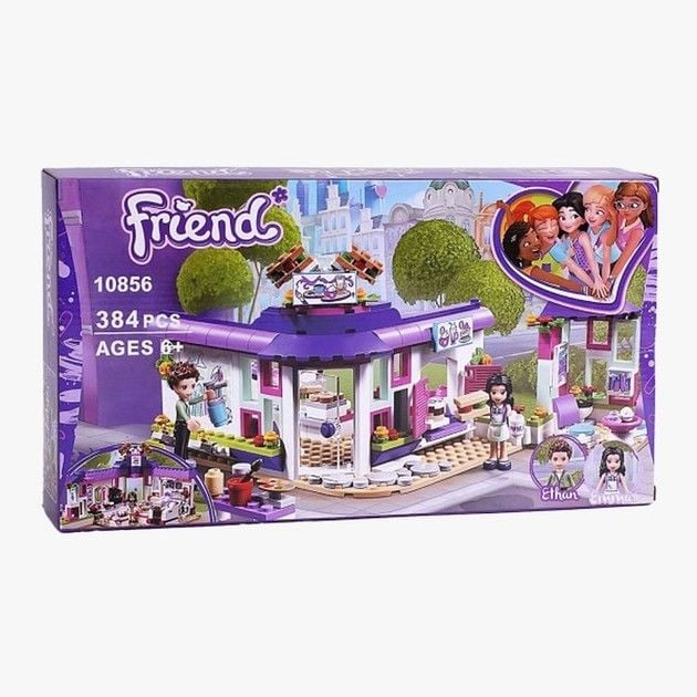 Конструктор Bela "Fr"  "Арт-кафе Емми" 384 деталей в коробці 10856 Китай