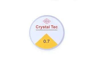 Нитка гумка еластична 0.7мм 8м прозора 0,7 Китай