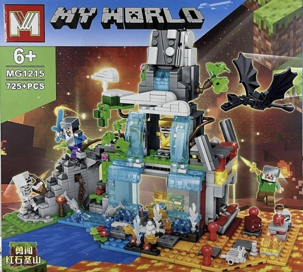 Конструктор 725дет Minecraft my world у коробці 44*41*7см MG1215 Китай