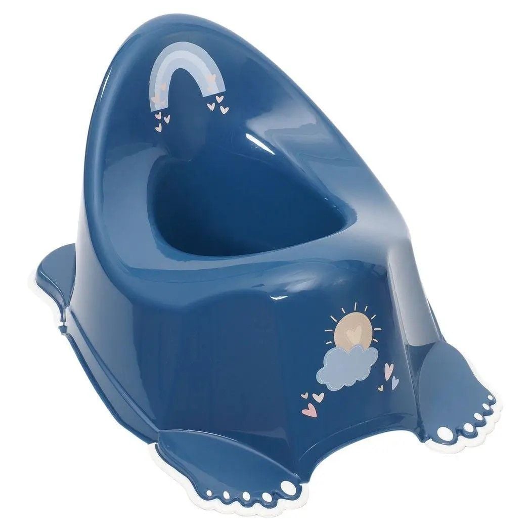 Горщик Метео з протиковзаною гумою пластм синій ME-001-164 TEGA  BABY