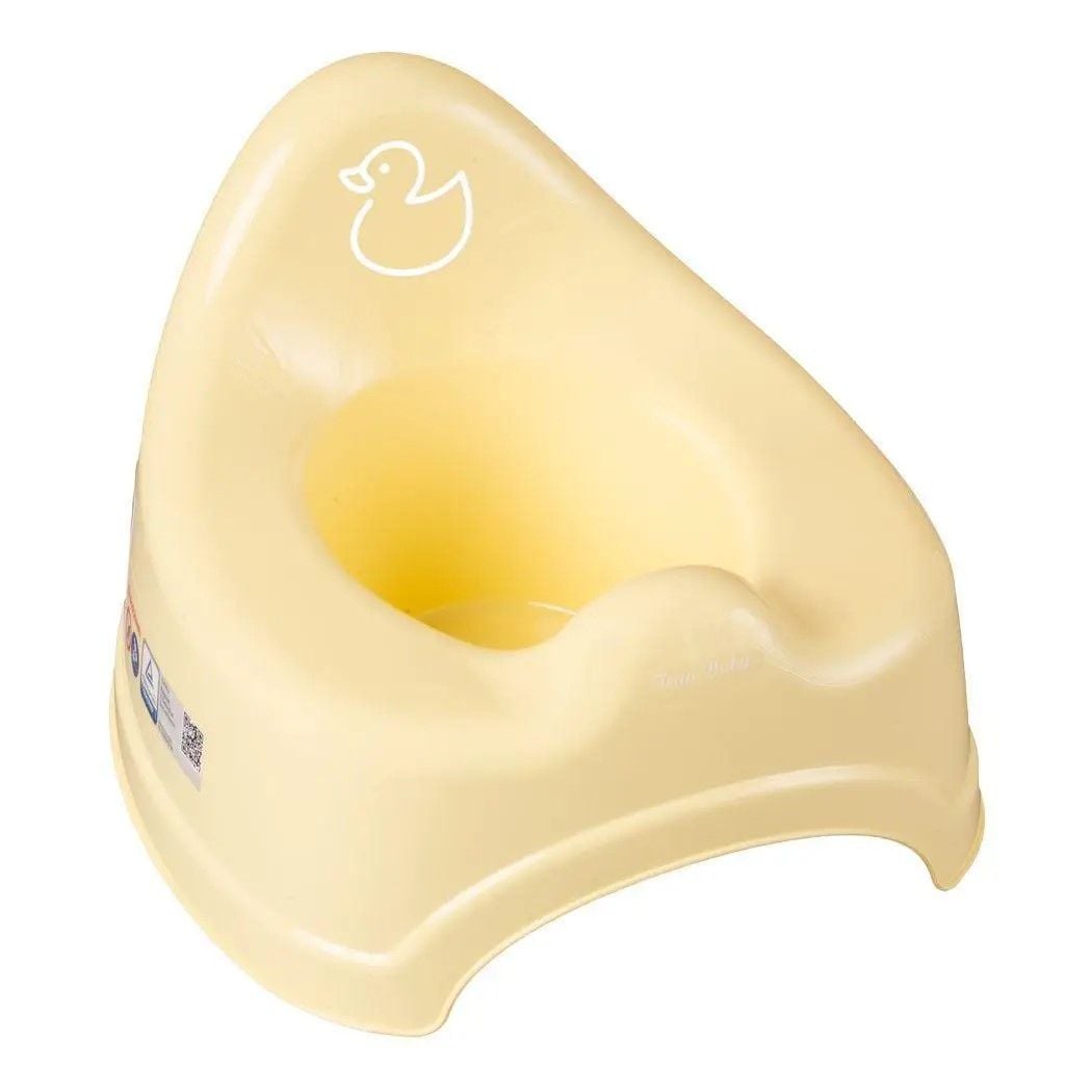 Горщик Каченя пластм жовтий DK-091-132 TEGA  BABY
