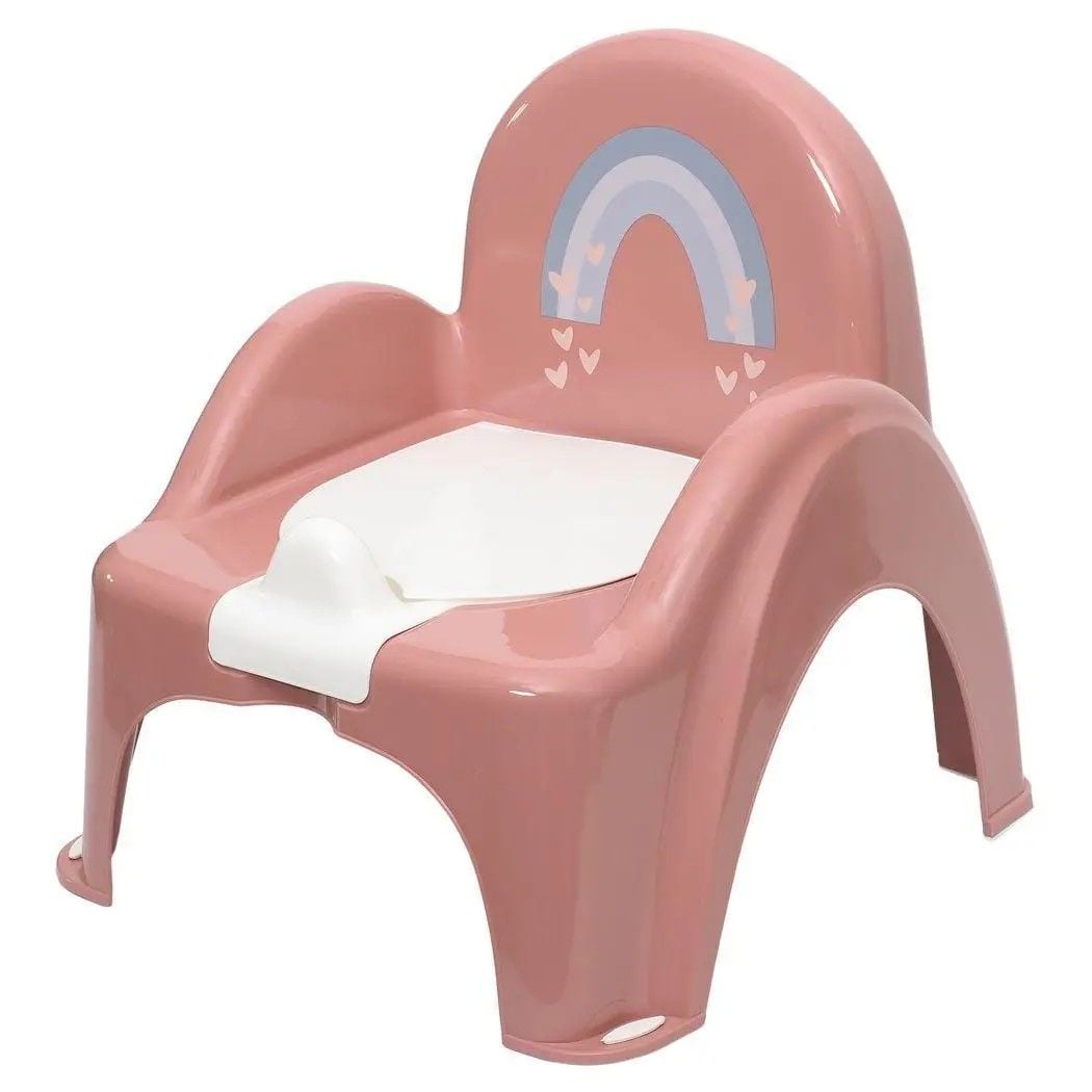 Горщик стільчик Метео рожевий пласт ME-007-123 TEGA  BABY