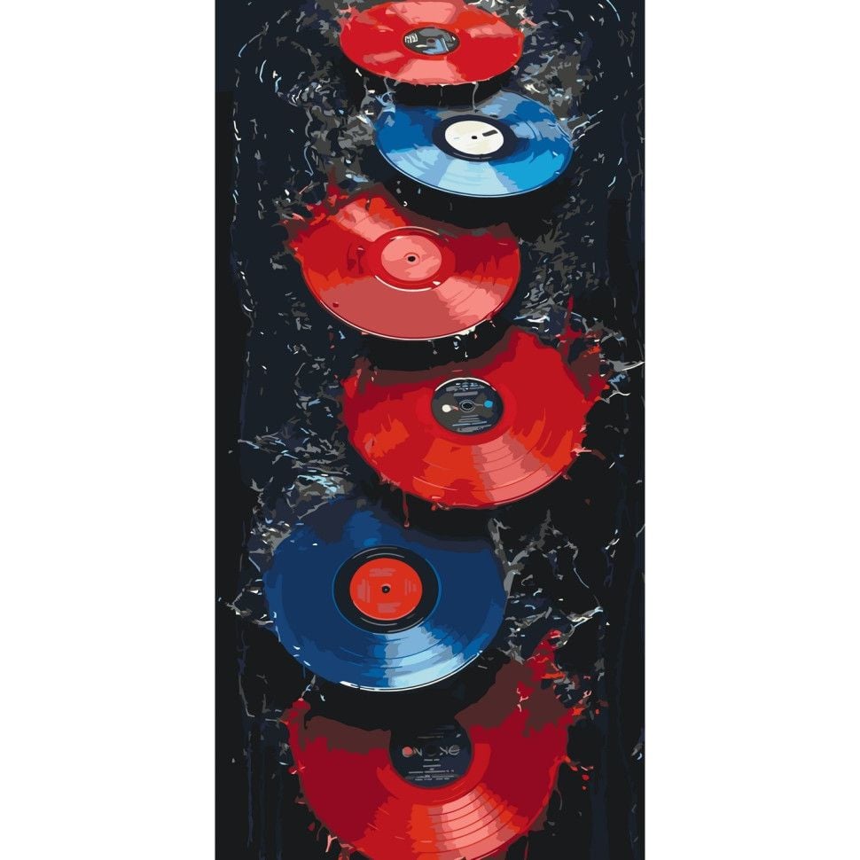 Картина по номерах 40*80см Вініл  фарби пензлики в термоплівці 12023-AC Art Craft