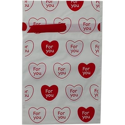 Пакет поліетилен 24*15см FOR You зі стяжкою 138552 Китай