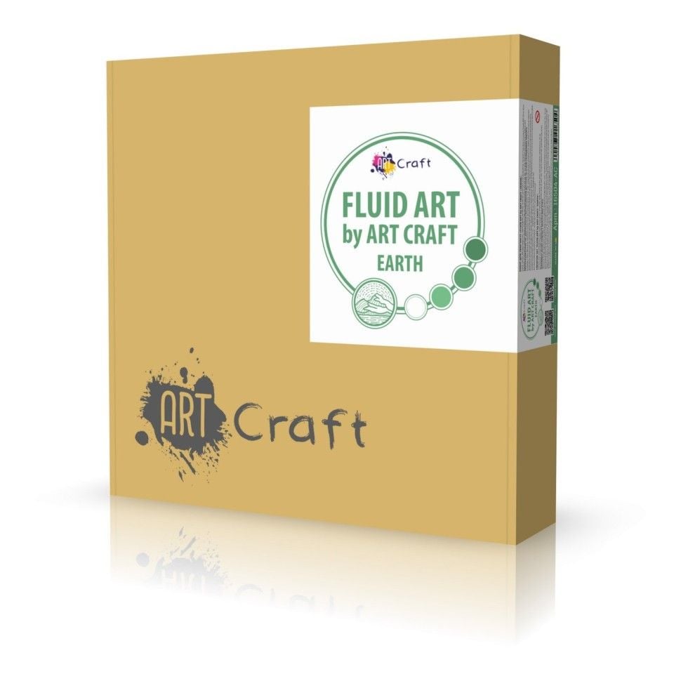Набір для творчості FLUID ART Земля в коробці 32*31*7 см 16504-AC Art Craft