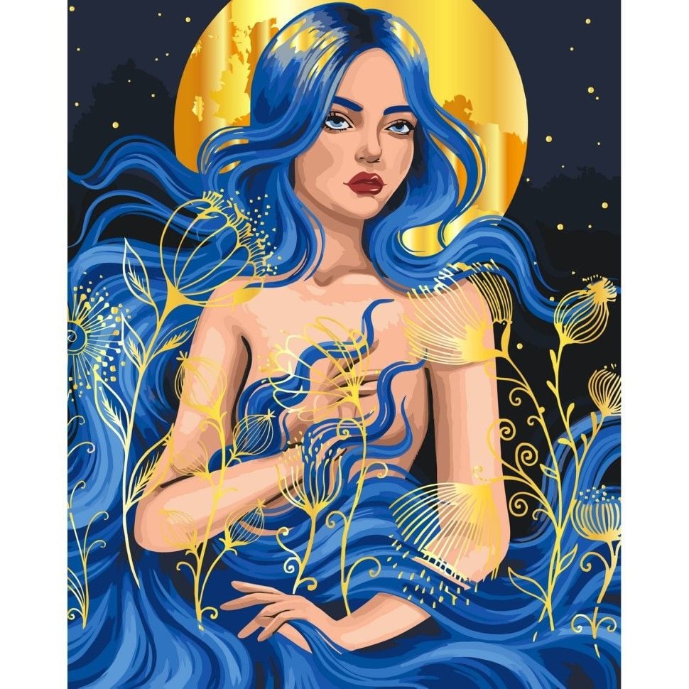 Картина по номерах 40*50см Танок ночі фарбами пензлики в термоплівці 10128-AC Art Craft