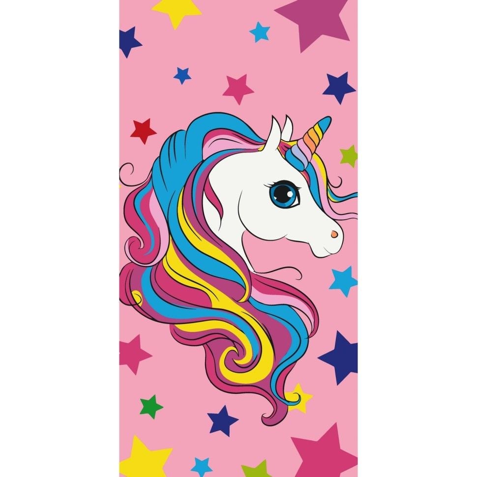 Картина по номерах Яскрава єдиноріжка 40*80см фарби пензлики у термоплівці 15099-AC Art Craft