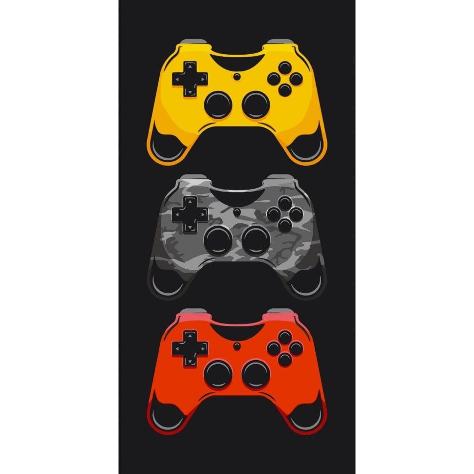 Картина по номерах 40*80см Gamer party фарби пензлики в термоплівці 12020-AC Art Craft