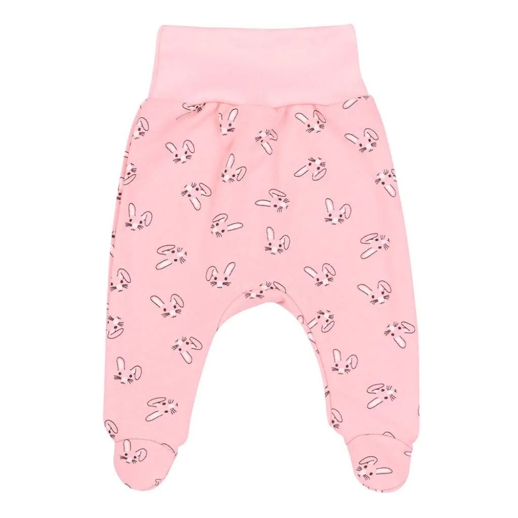 Повзунки дитячі байка малюнок Зайка євро гумка рожевий П39б Bembi 74р