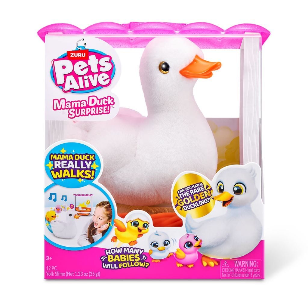 Інтерактивний ігровий набір Pets Alive – Мама качечка з сюрпризом 9548 kiddisvit