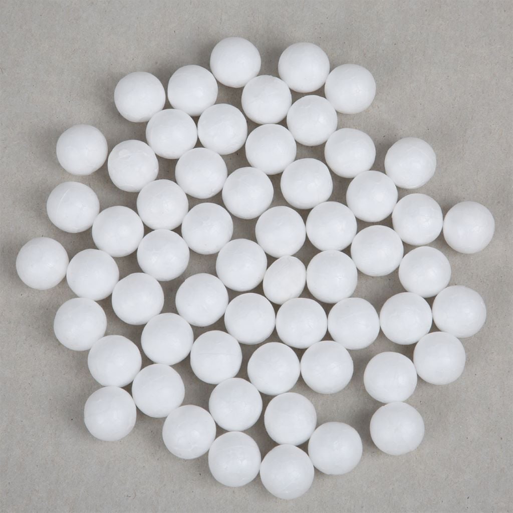 Пінопластова заготовка Кулі 1,5см 48шт 3д набір в пакеті 743110 Santi