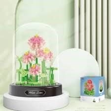 Конструктор типу лего Білий лотус в банці 520 деталей 16344 Китай