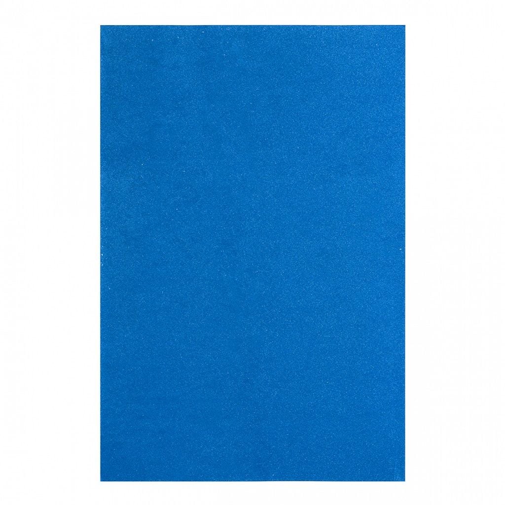 Фоаміран 1,7мм синій самоклейка А4 20*30см EVA 742726 Santi