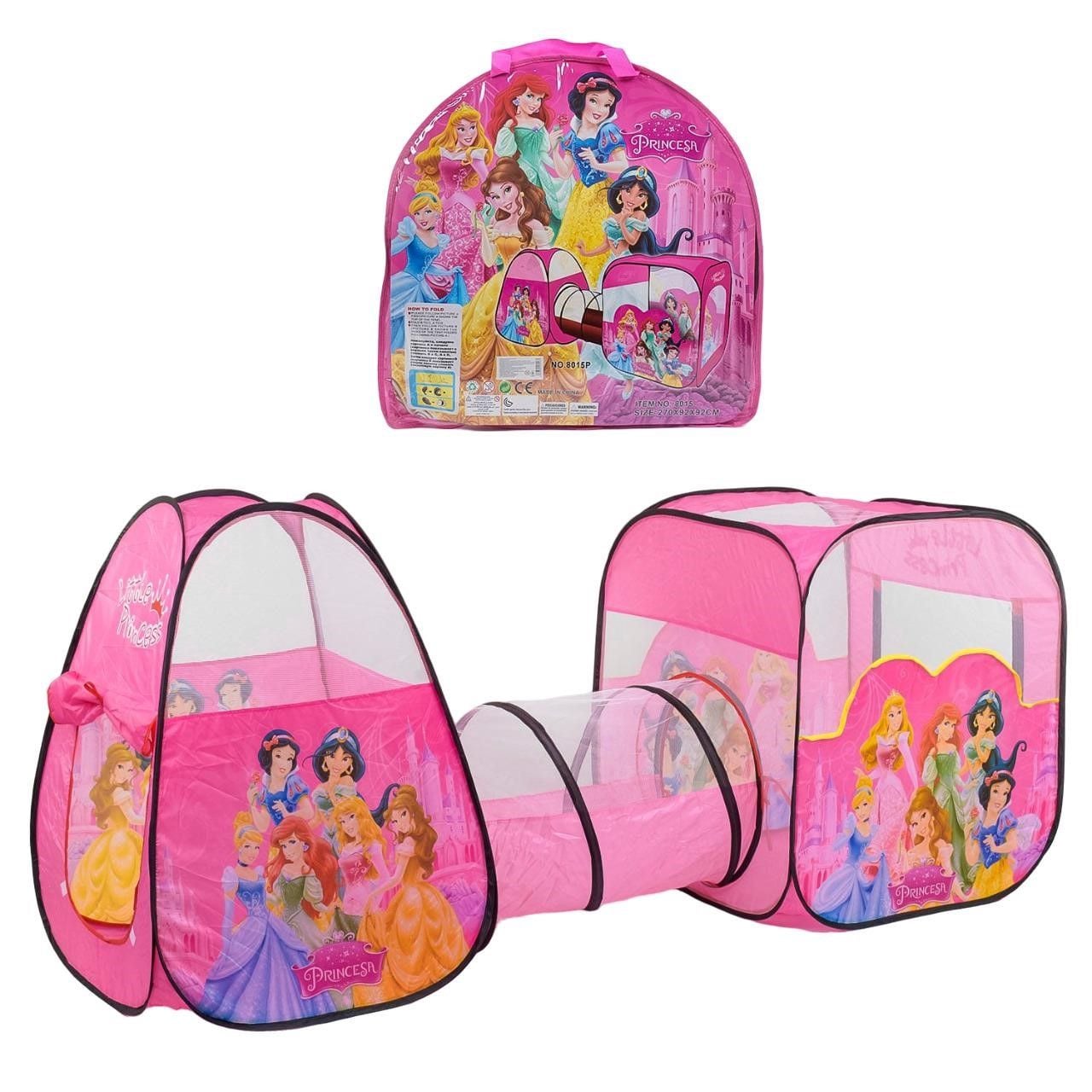 Намет з тунелем Принцеси 270 х 92 х 92 см в сумці 8015Р Китай