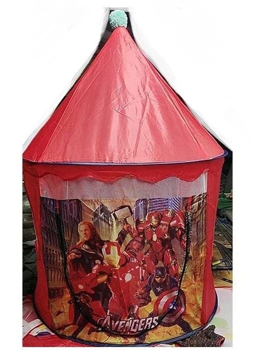 Намет замок супер герої 90х90х125 см в сумці 8011AS Китай