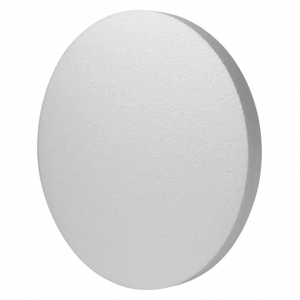 Пінопластова заготовка Диск 7,5*2см 12шт в пакеті 743136 Santi