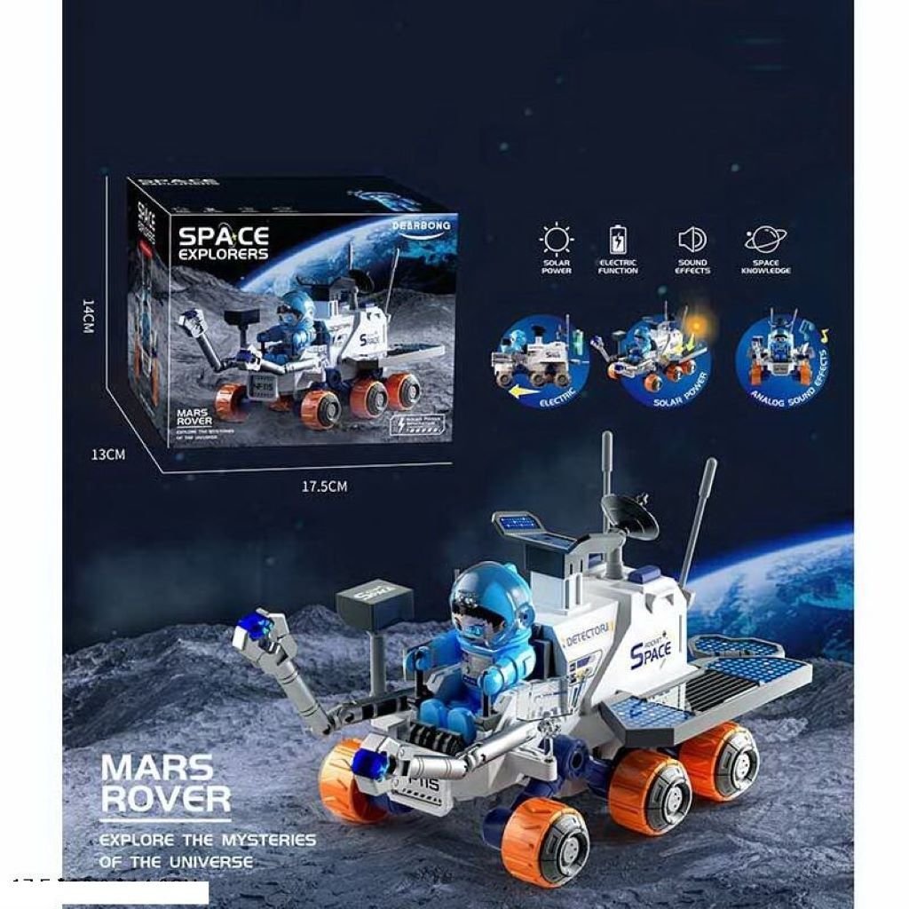 Машинка Space explorers світло звук у коробці 14*14*13см DB-016 Китай