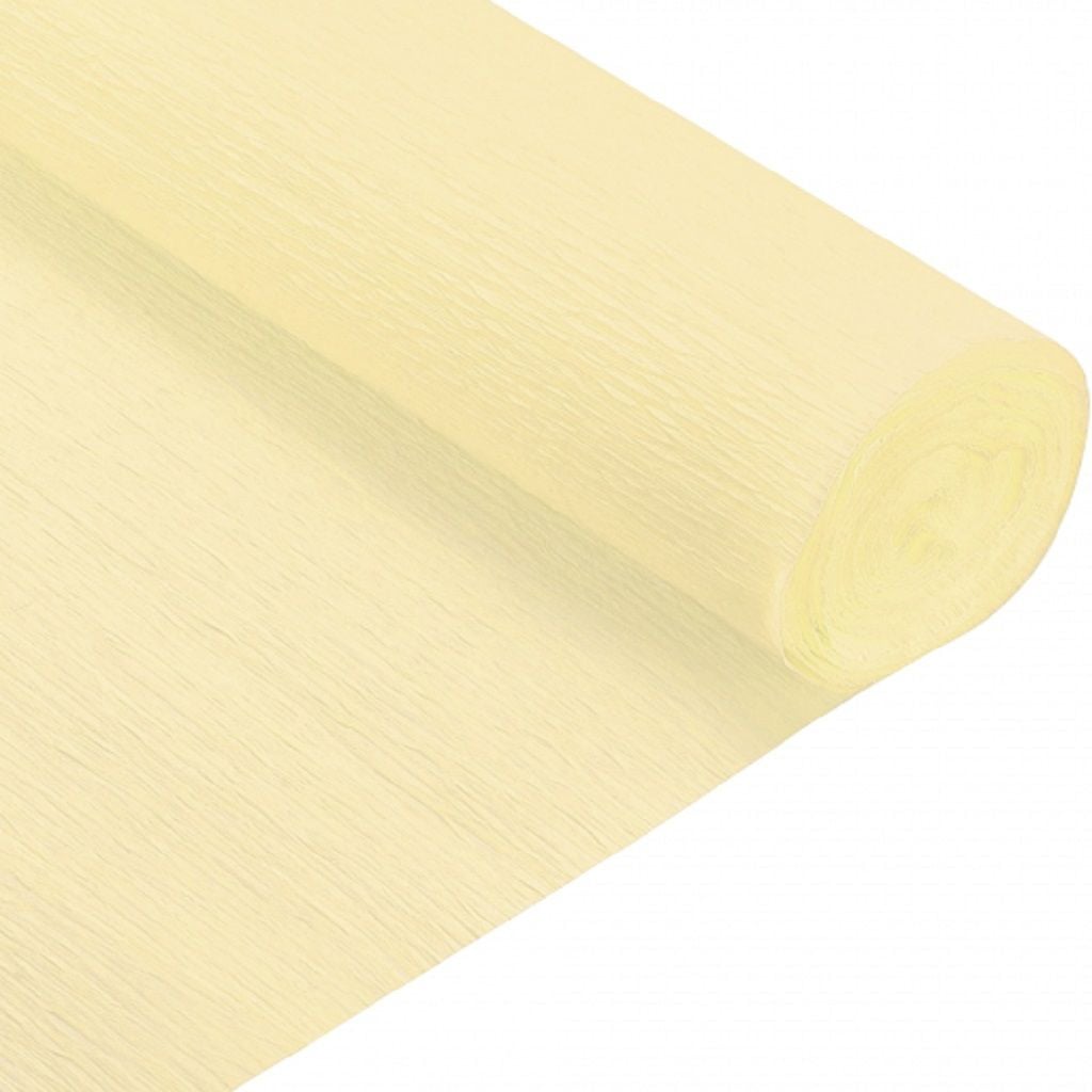 Папір гофрований 230% кремовий 50*200см у пакеті 708082 Santi