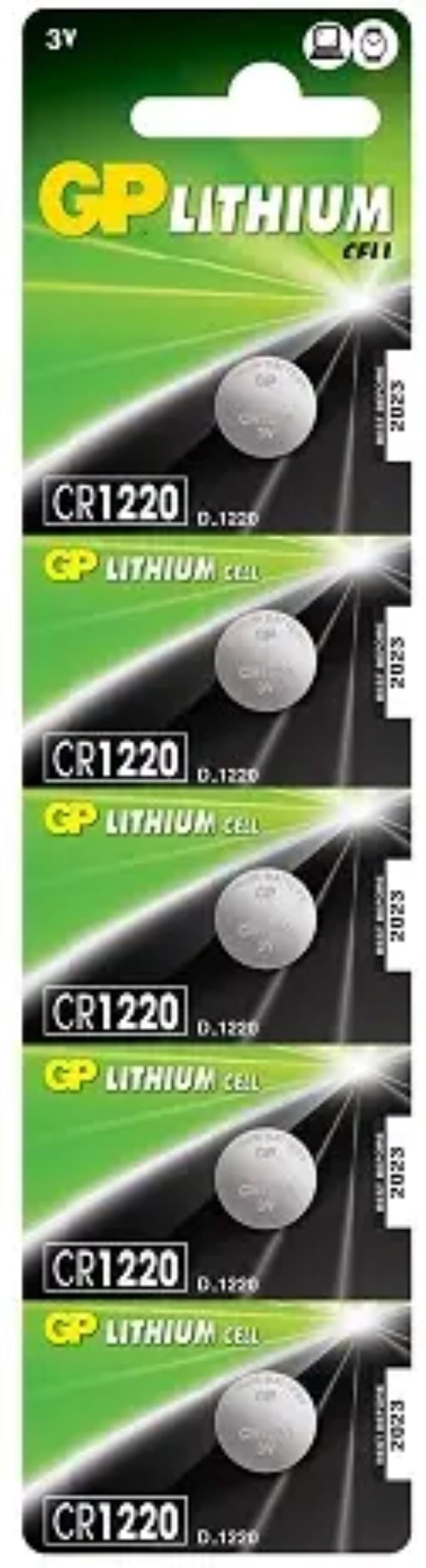 Батарейка дискова Lithium Button Cell 3.0V CR1220 GP