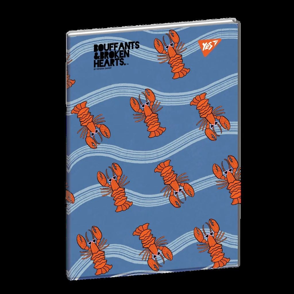 Зошит А5 70 арк клітинка пластикова обкладинка  "BBH" 6818565 Yes