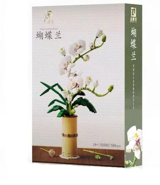 Конструктор типу лего Орхідея 588 деталей у коробці 92000 Китай