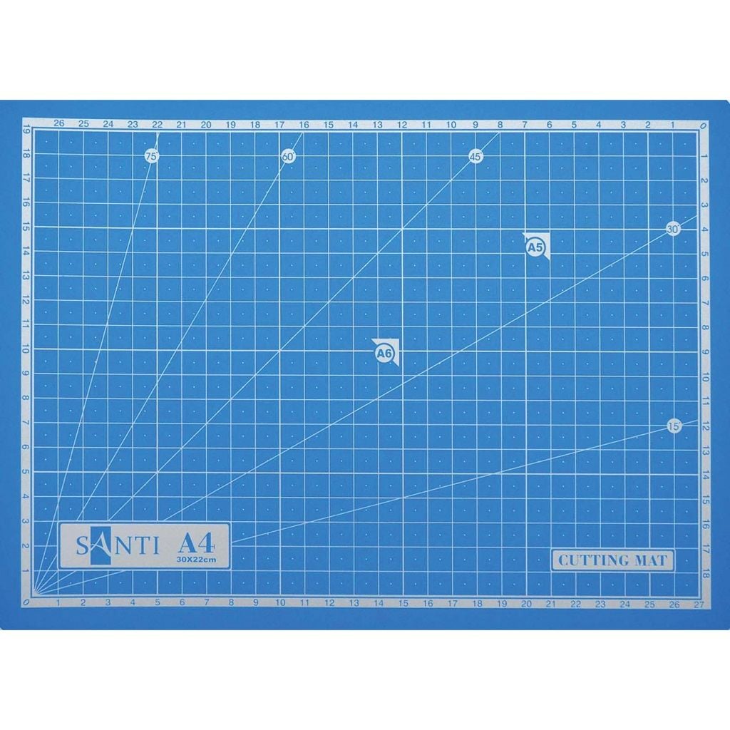Килимок макетний A4 самовідновлювальний синій 952425 Santi