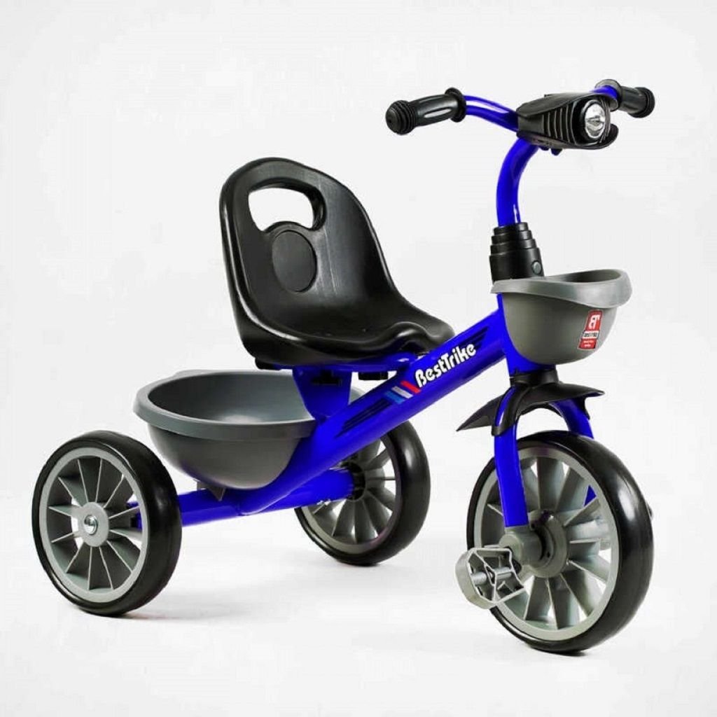 Велобіг 3-Х колісний12" колеса EVA сталева рама та руль BS-12530 BestTrike