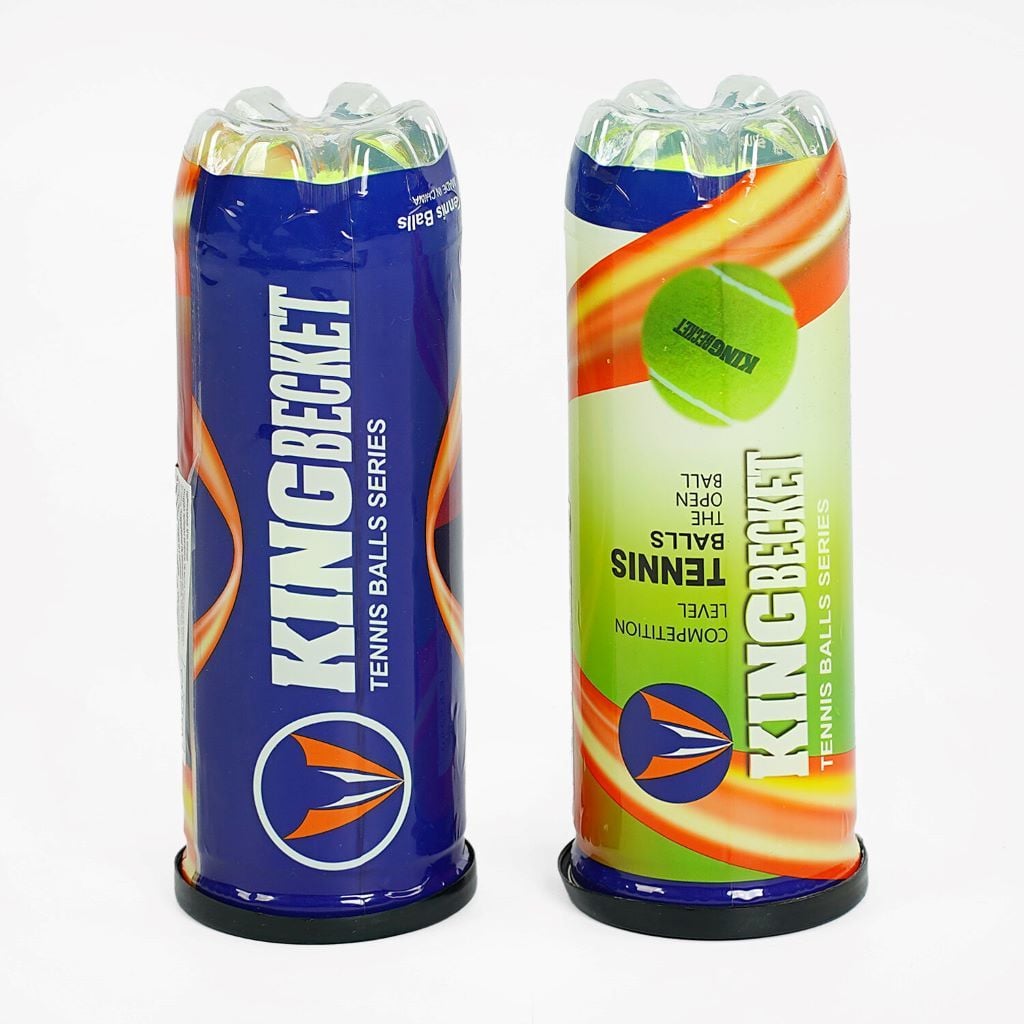 М'яч тенісний по штучно в тубусі 55250-1 Китай