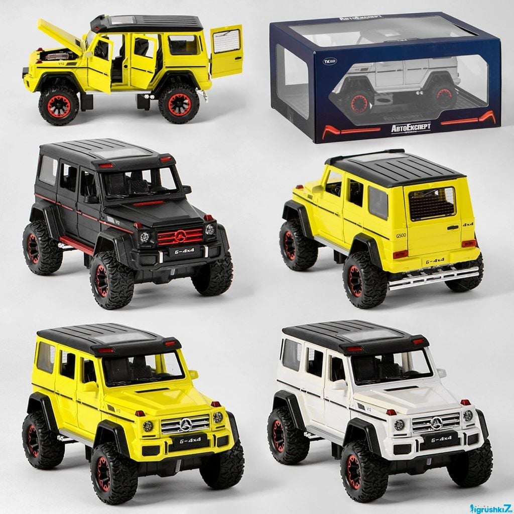 Машина металева 1:24 Джип Преміум інерція звук світло відкрив двері в коробці GT-1008 АвтоЕксперт