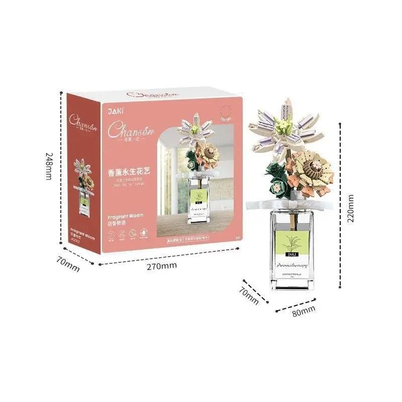 Констуктор типу лего Квітка ароматизатор для кімнати у коробці 27*24*6,5 см JK2502 Китай