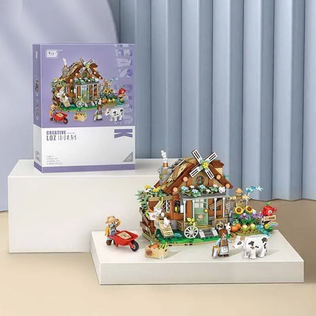Конструктор 899ел Мініферма у коробці 15*18*8см 1281 Китай