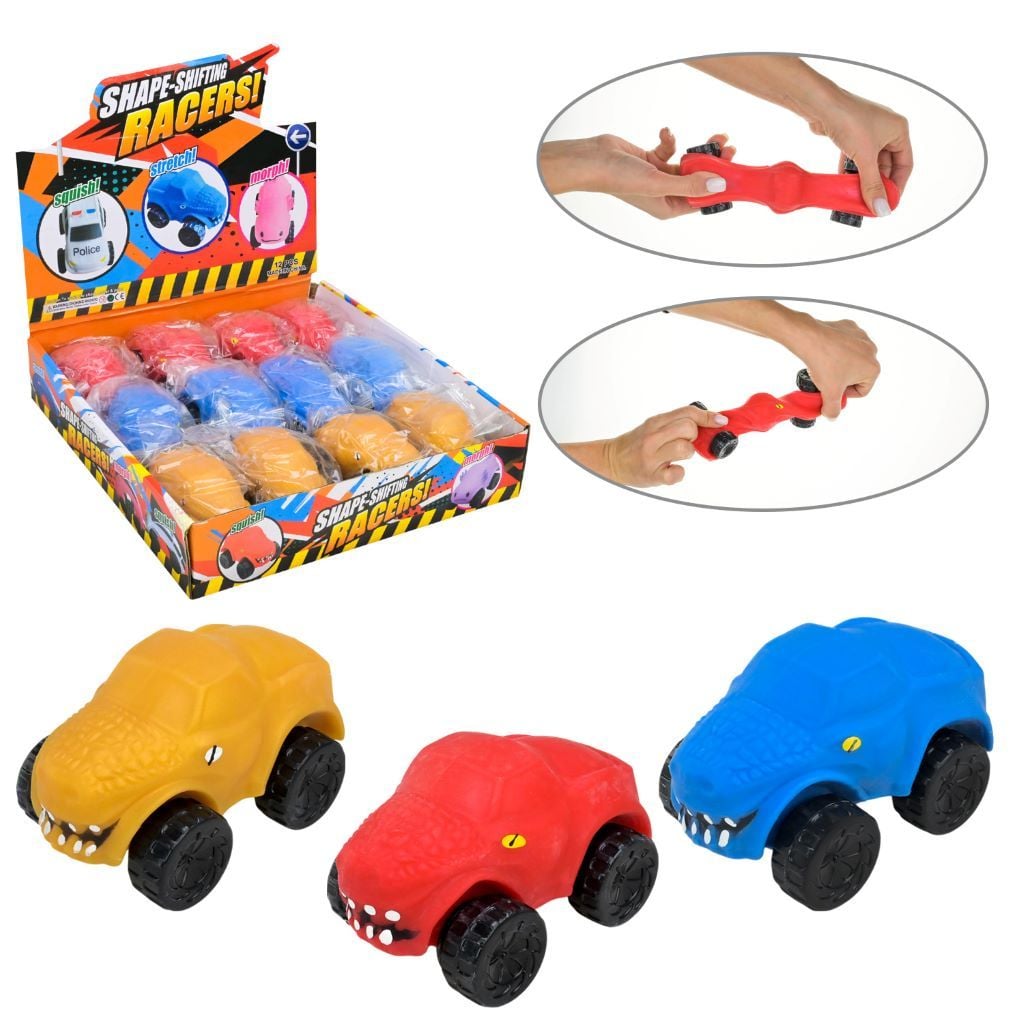 Антистрес тянучка Машинка тваринка 11см з піском Racers колір асорті  K16418 Китай