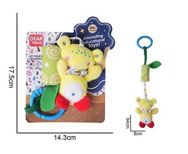 Брязкальце Жабенятко на листі 688M-91 Китай