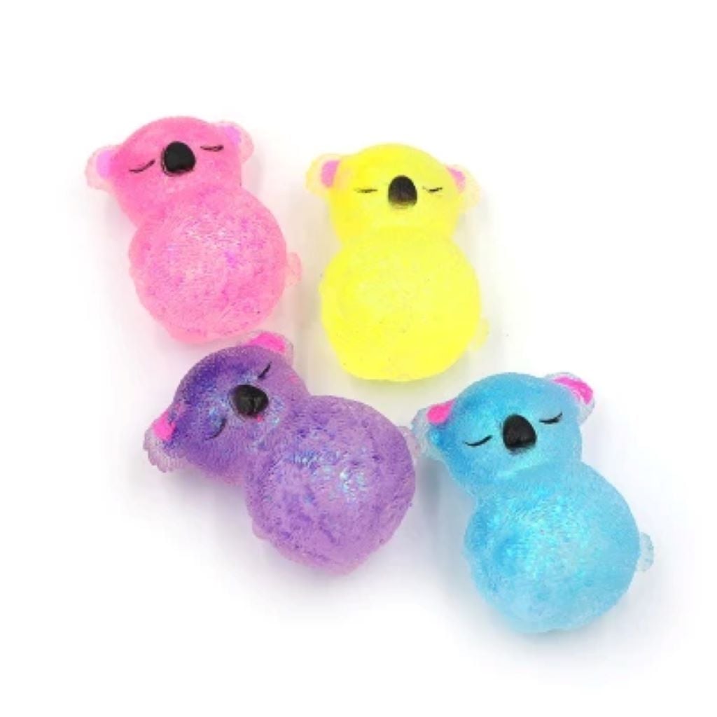 Антистрес Коала з блискітками 7см мікс кол DSCN9692 Китай