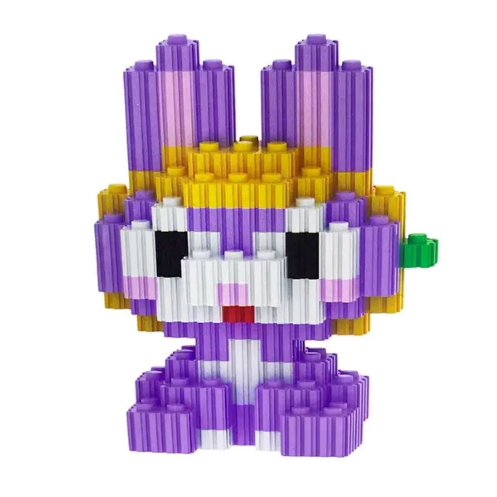 Конструктор піксельний 730д Magic Blocks "Мультгерої" Зайчик у коробці 9*9*9см 6051 Китай