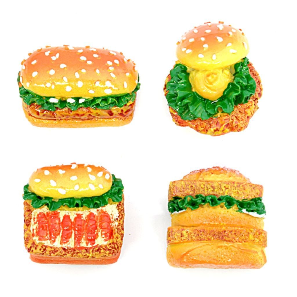 Магніт хот-дог гамбургер кераміка 6 см MG239 Китай